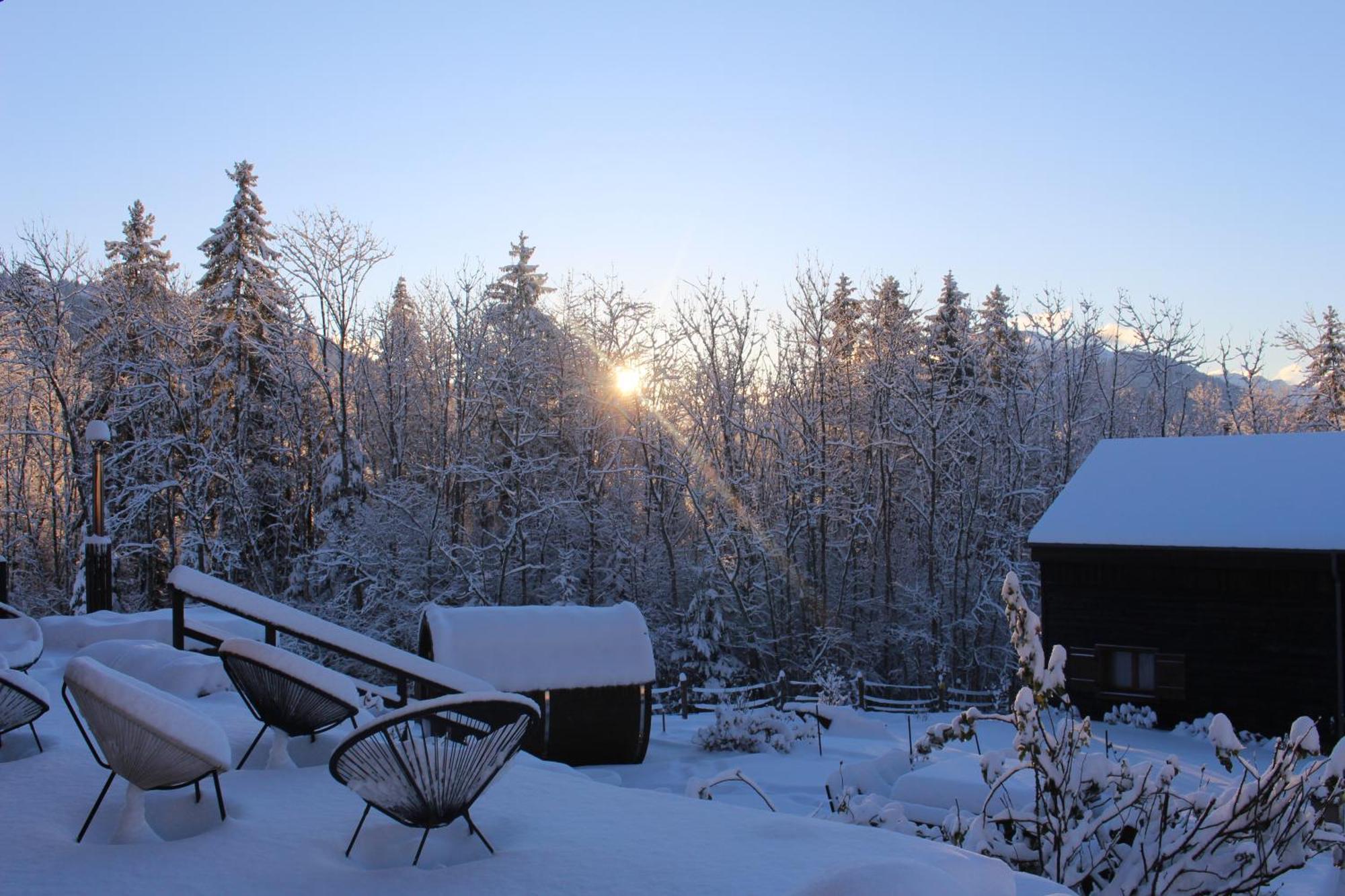 Les Chalets De Ludran Viuz-en-Sallaz Eksteriør billede